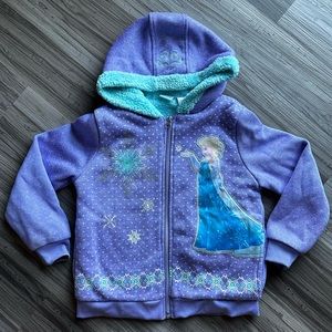 Disney Olaf’s Frozen Adventure, Elsa Jacket. Kids size 7